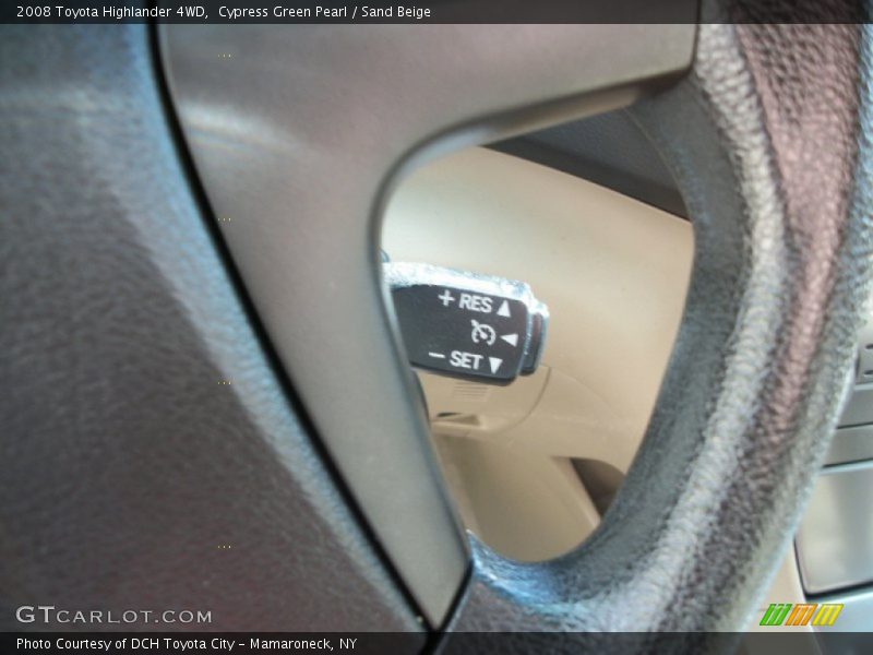 Cypress Green Pearl / Sand Beige 2008 Toyota Highlander 4WD