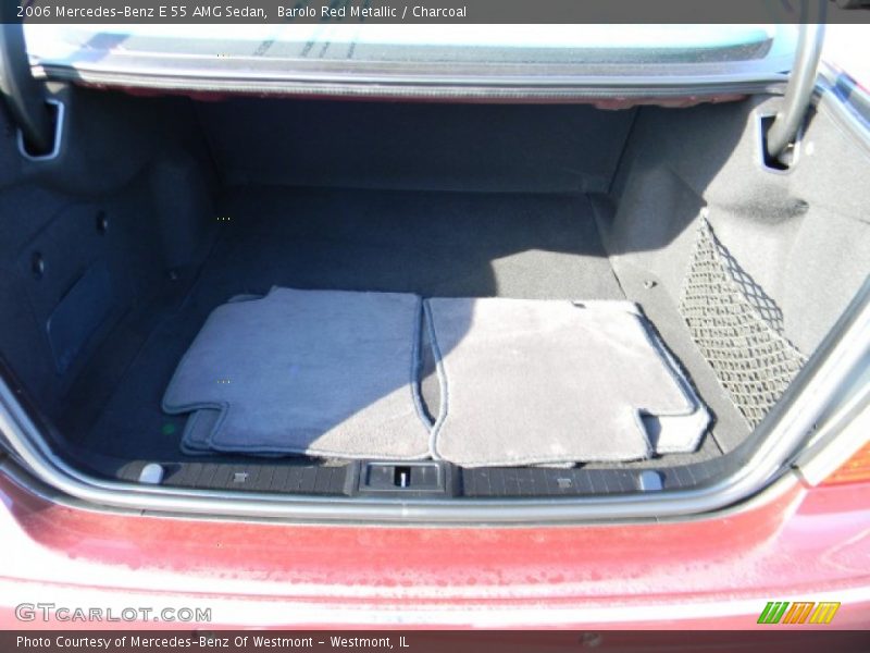 Barolo Red Metallic / Charcoal 2006 Mercedes-Benz E 55 AMG Sedan