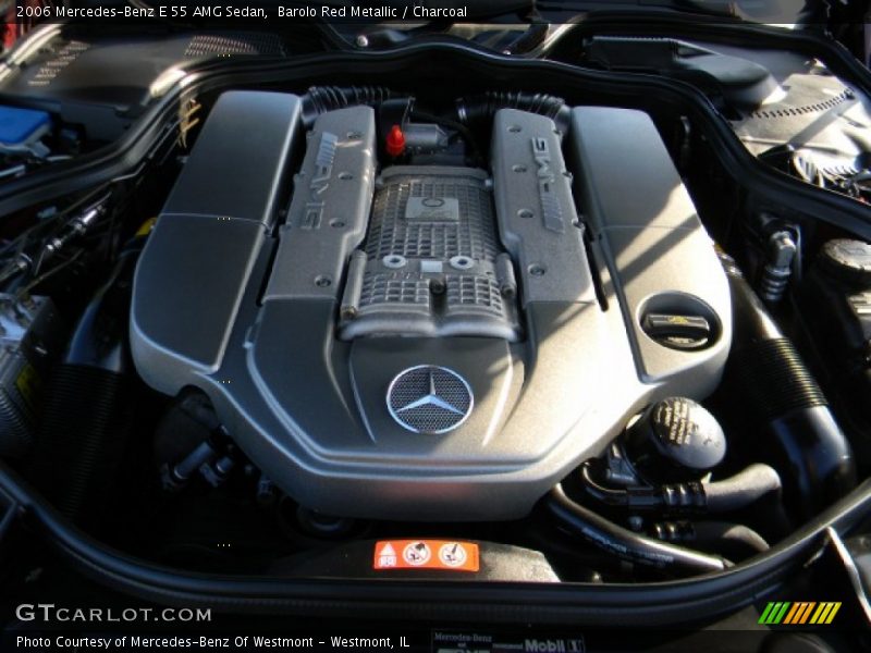  2006 E 55 AMG Sedan Engine - 5.4 Liter AMG Supercharged SOHC 24-Valve V8