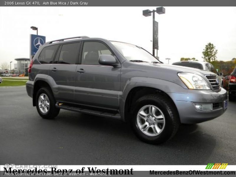 Ash Blue Mica / Dark Gray 2006 Lexus GX 470