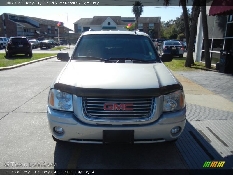 Liquid Silver Metallic / Light Gray 2007 GMC Envoy SLE