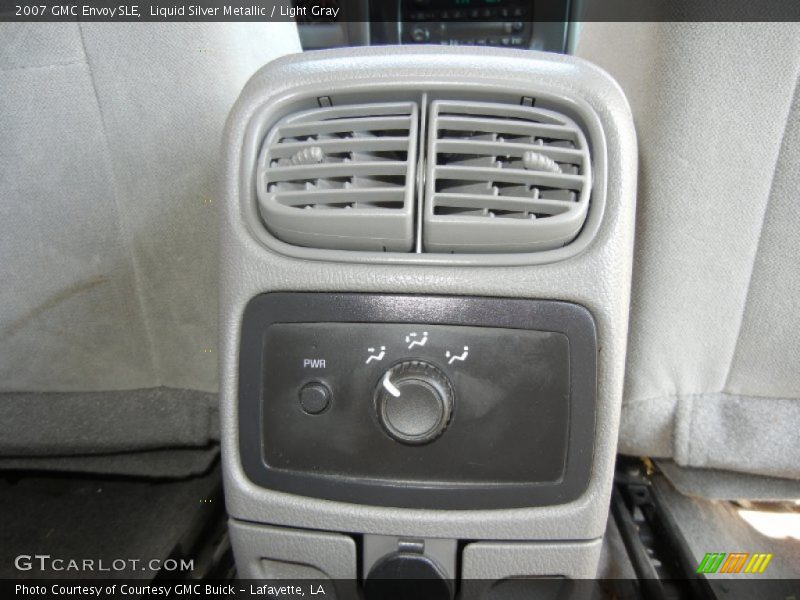 Liquid Silver Metallic / Light Gray 2007 GMC Envoy SLE