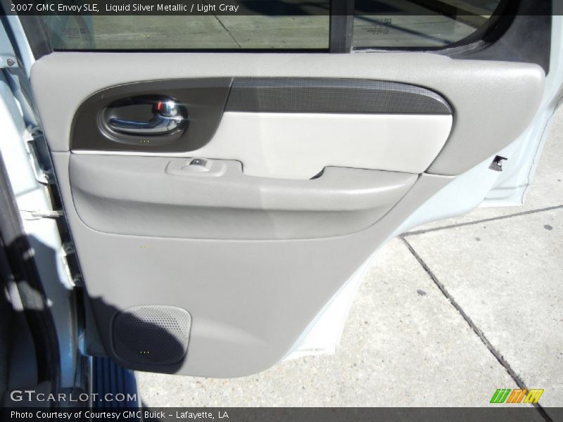 Liquid Silver Metallic / Light Gray 2007 GMC Envoy SLE
