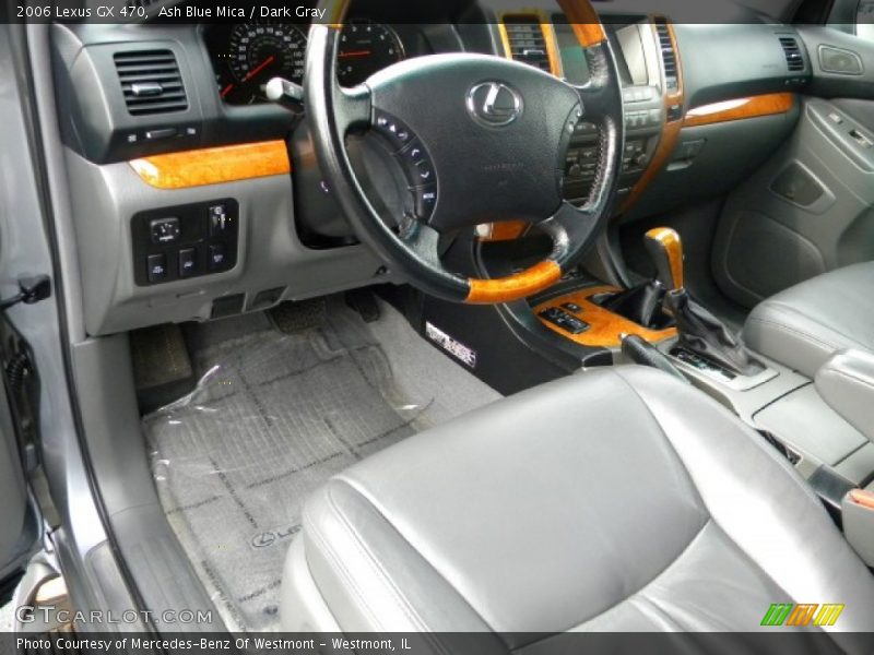 Ash Blue Mica / Dark Gray 2006 Lexus GX 470