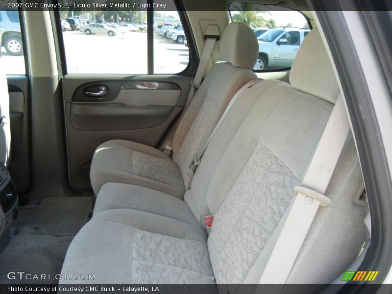 Liquid Silver Metallic / Light Gray 2007 GMC Envoy SLE