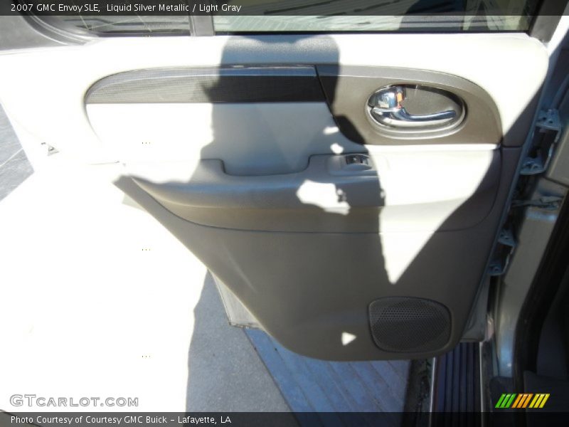 Liquid Silver Metallic / Light Gray 2007 GMC Envoy SLE