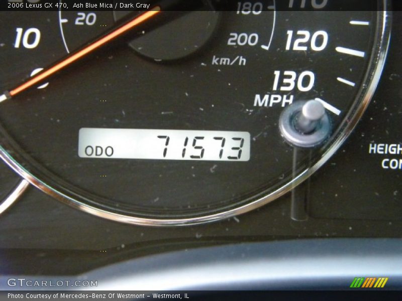Ash Blue Mica / Dark Gray 2006 Lexus GX 470