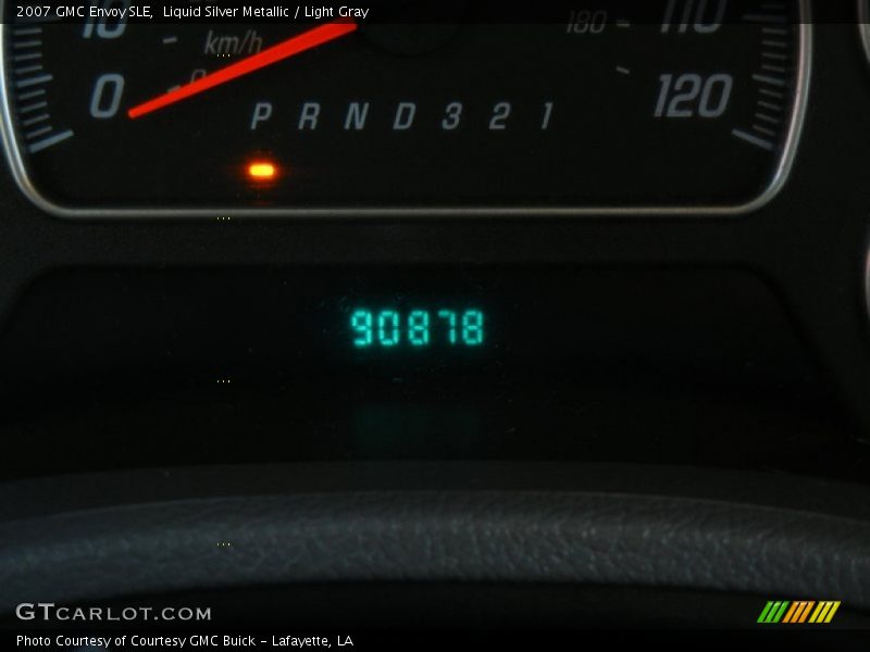 Liquid Silver Metallic / Light Gray 2007 GMC Envoy SLE