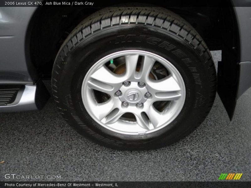 Ash Blue Mica / Dark Gray 2006 Lexus GX 470