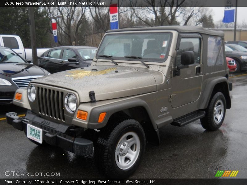 Light Khaki Metallic / Khaki 2006 Jeep Wrangler SE 4x4