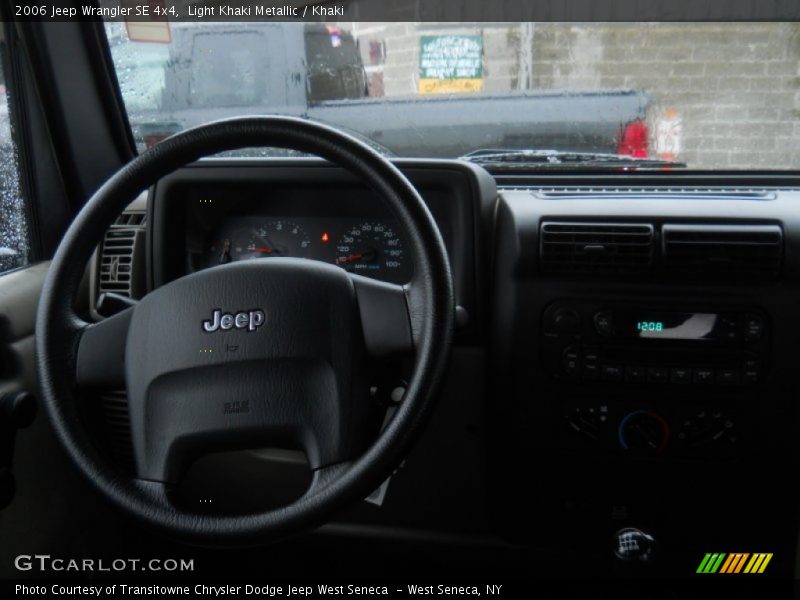Light Khaki Metallic / Khaki 2006 Jeep Wrangler SE 4x4