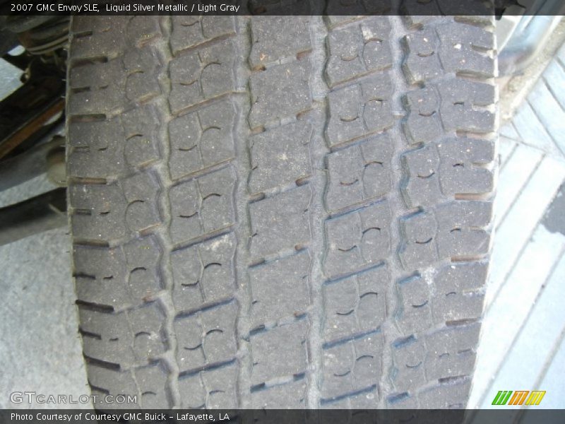 Liquid Silver Metallic / Light Gray 2007 GMC Envoy SLE