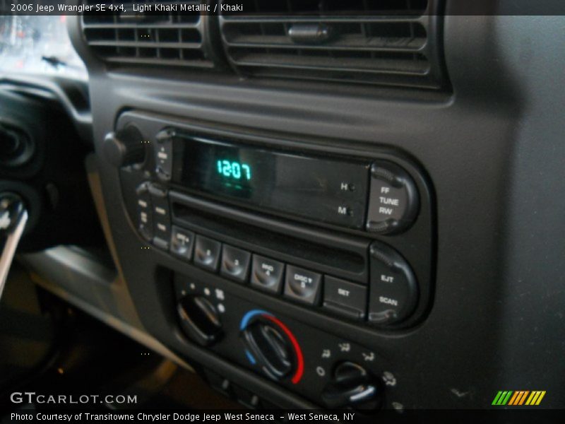 Light Khaki Metallic / Khaki 2006 Jeep Wrangler SE 4x4
