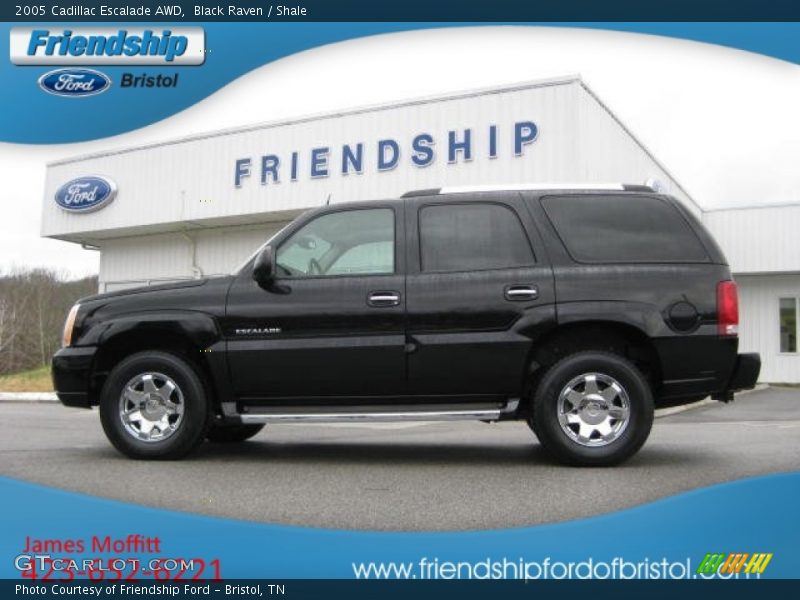 Black Raven / Shale 2005 Cadillac Escalade AWD