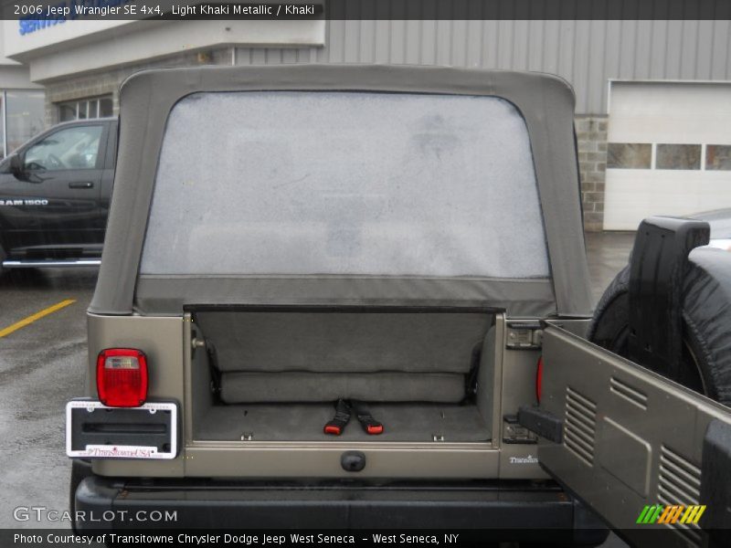 Light Khaki Metallic / Khaki 2006 Jeep Wrangler SE 4x4