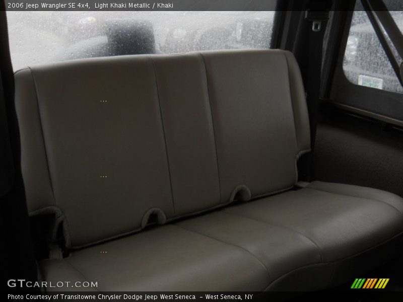 Light Khaki Metallic / Khaki 2006 Jeep Wrangler SE 4x4