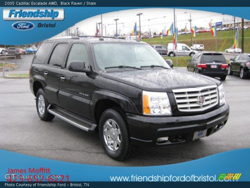 Black Raven / Shale 2005 Cadillac Escalade AWD