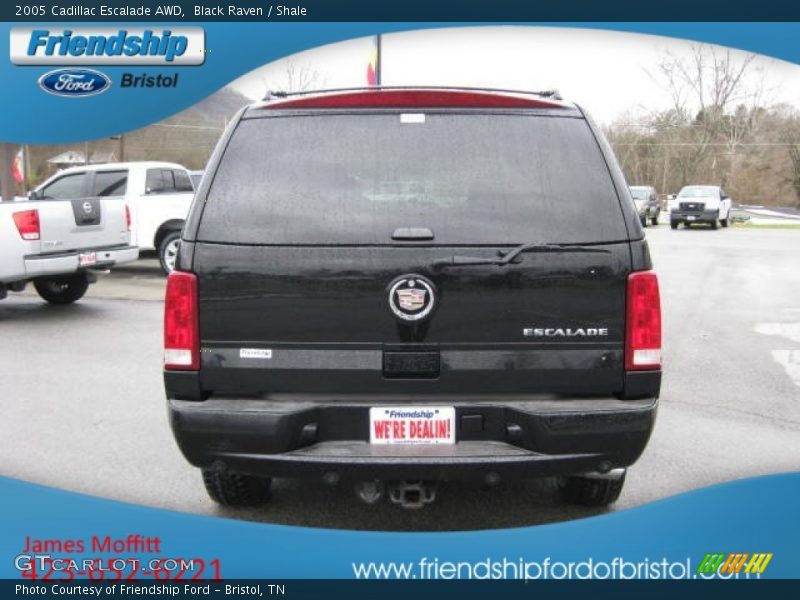 Black Raven / Shale 2005 Cadillac Escalade AWD