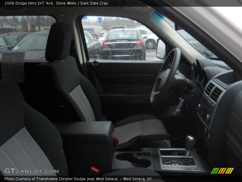 Stone White / Dark Slate Gray 2008 Dodge Nitro SXT 4x4