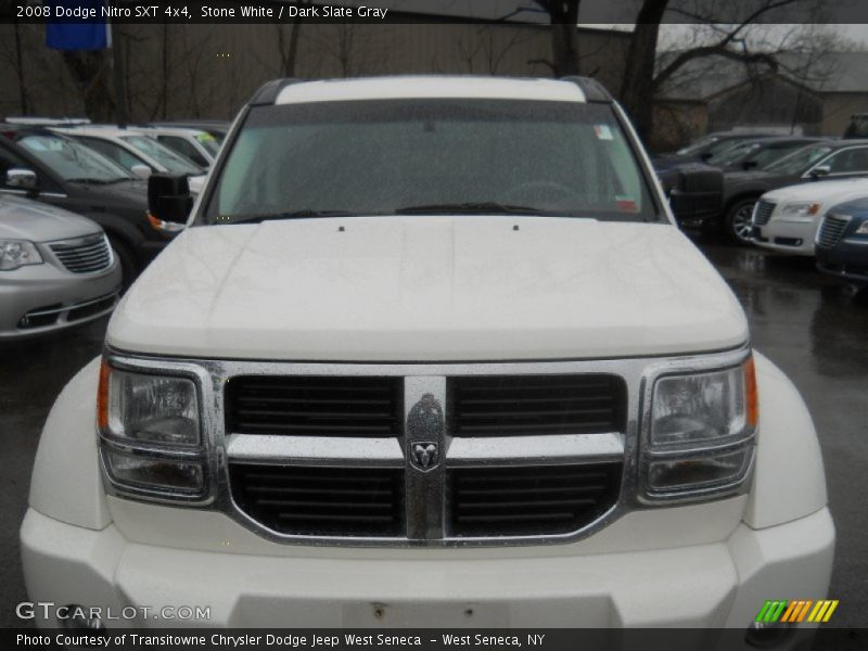 Stone White / Dark Slate Gray 2008 Dodge Nitro SXT 4x4