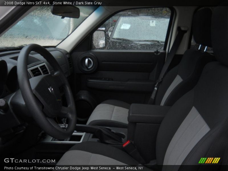 Stone White / Dark Slate Gray 2008 Dodge Nitro SXT 4x4