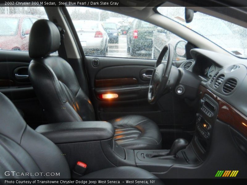 Steel Blue Pearl / Dark Slate Gray 2002 Chrysler 300 M Sedan
