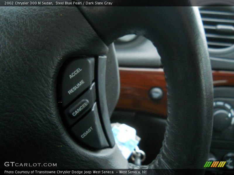 Steel Blue Pearl / Dark Slate Gray 2002 Chrysler 300 M Sedan