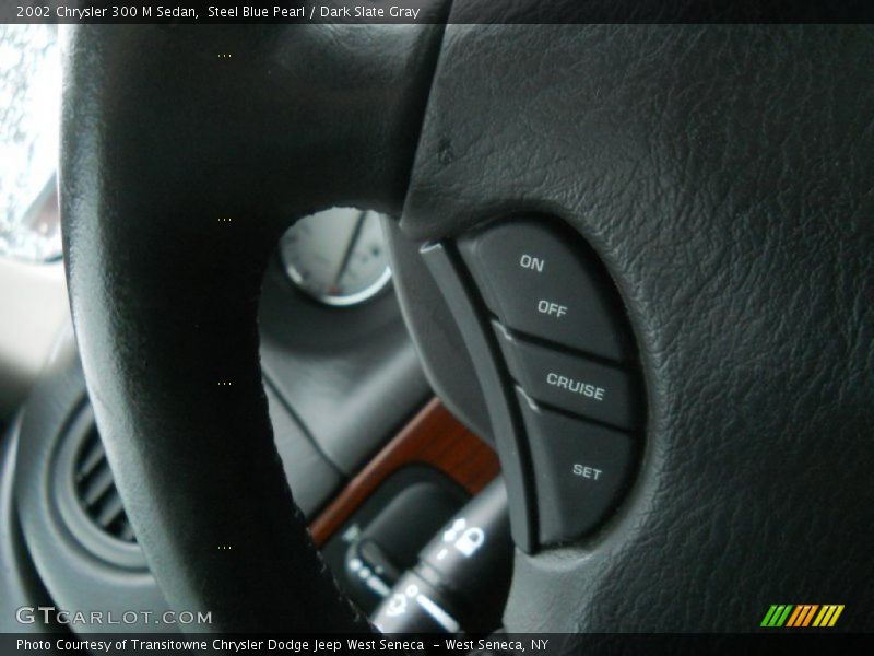 Steel Blue Pearl / Dark Slate Gray 2002 Chrysler 300 M Sedan
