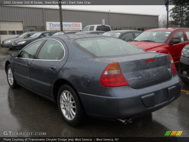 Steel Blue Pearl / Dark Slate Gray 2002 Chrysler 300 M Sedan