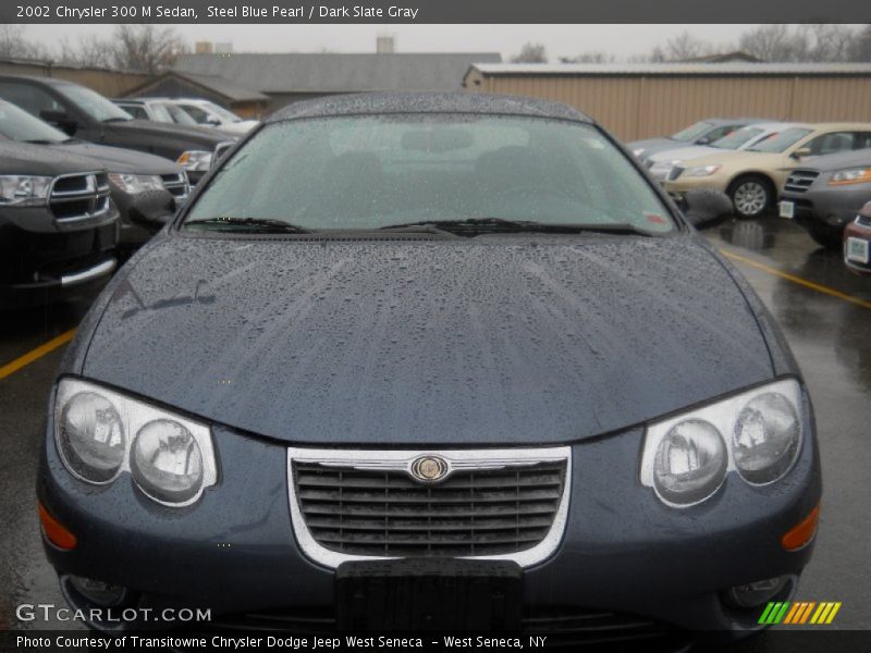 Steel Blue Pearl / Dark Slate Gray 2002 Chrysler 300 M Sedan