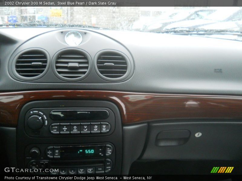 Steel Blue Pearl / Dark Slate Gray 2002 Chrysler 300 M Sedan