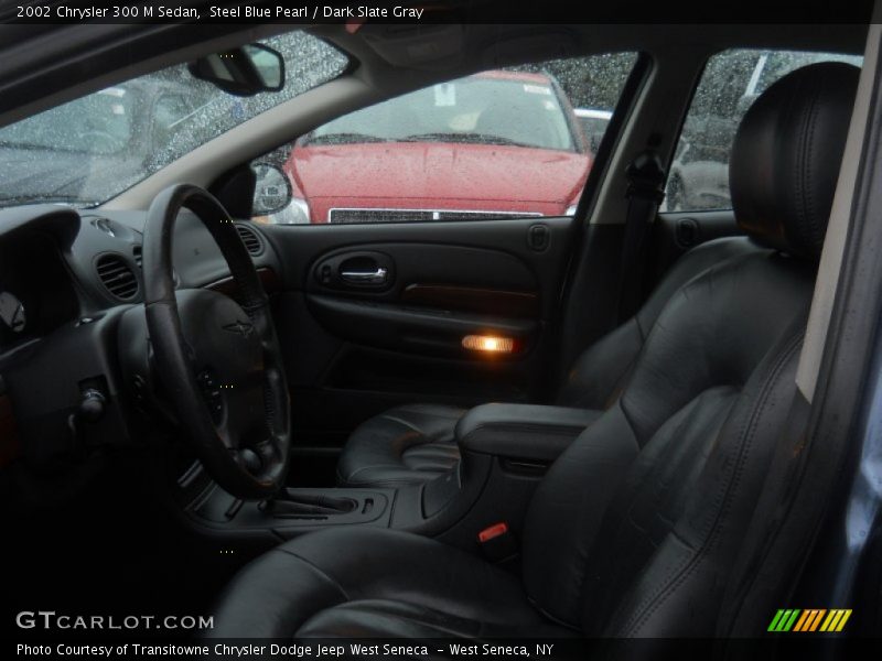 Steel Blue Pearl / Dark Slate Gray 2002 Chrysler 300 M Sedan