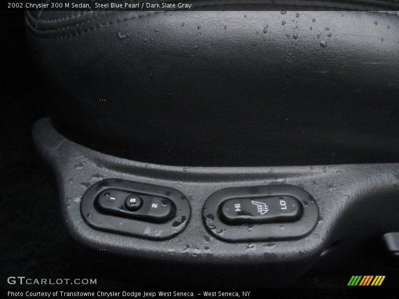 Steel Blue Pearl / Dark Slate Gray 2002 Chrysler 300 M Sedan