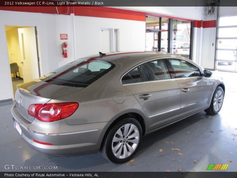 Light Brown Metallic / Black 2012 Volkswagen CC R-Line