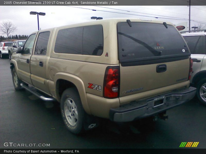 Sandstone Metallic / Tan 2005 Chevrolet Silverado 1500 LT Crew Cab 4x4