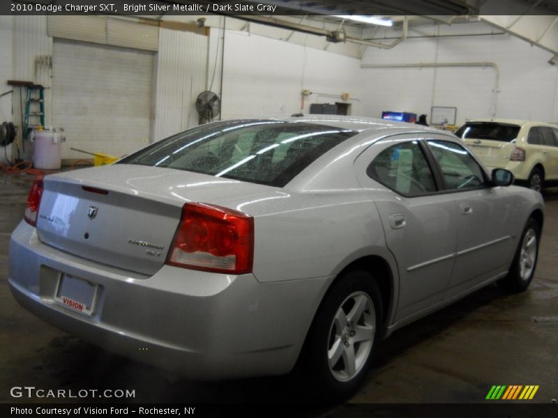 Bright Silver Metallic / Dark Slate Gray 2010 Dodge Charger SXT