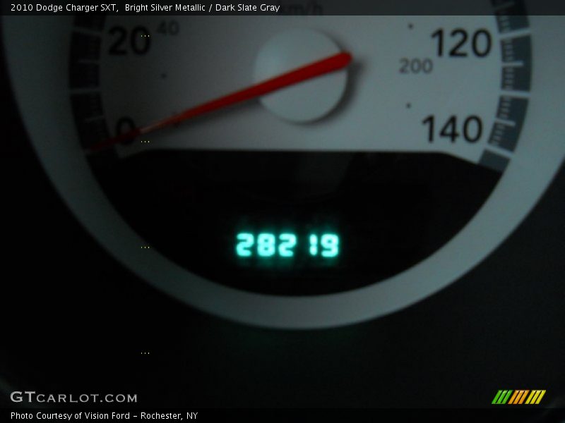 Bright Silver Metallic / Dark Slate Gray 2010 Dodge Charger SXT