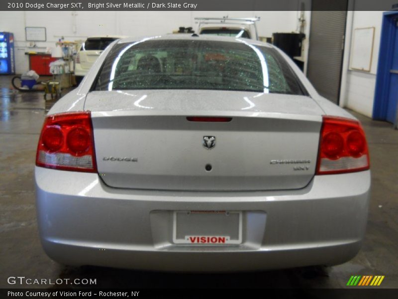 Bright Silver Metallic / Dark Slate Gray 2010 Dodge Charger SXT