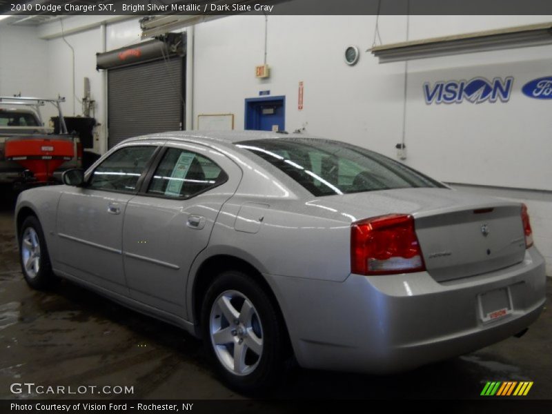 Bright Silver Metallic / Dark Slate Gray 2010 Dodge Charger SXT