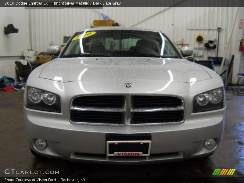 Bright Silver Metallic / Dark Slate Gray 2010 Dodge Charger SXT