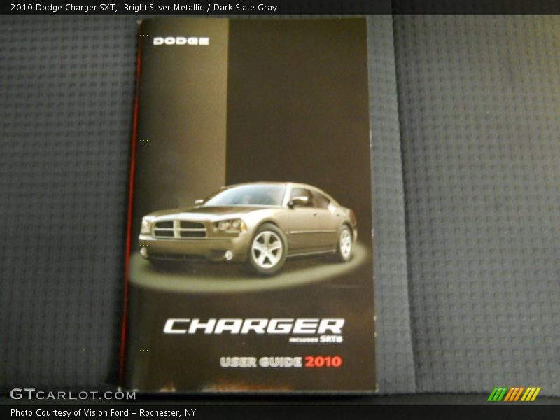 Bright Silver Metallic / Dark Slate Gray 2010 Dodge Charger SXT