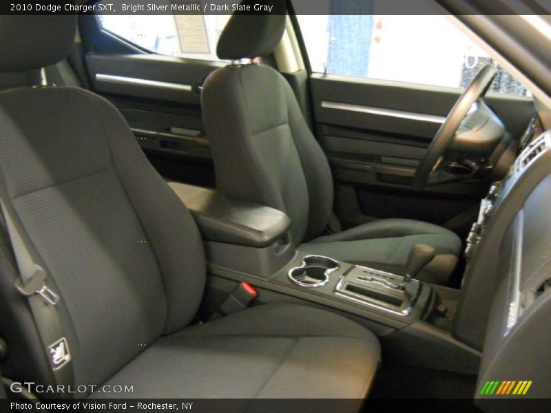 Bright Silver Metallic / Dark Slate Gray 2010 Dodge Charger SXT