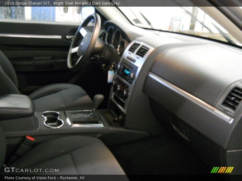 Bright Silver Metallic / Dark Slate Gray 2010 Dodge Charger SXT