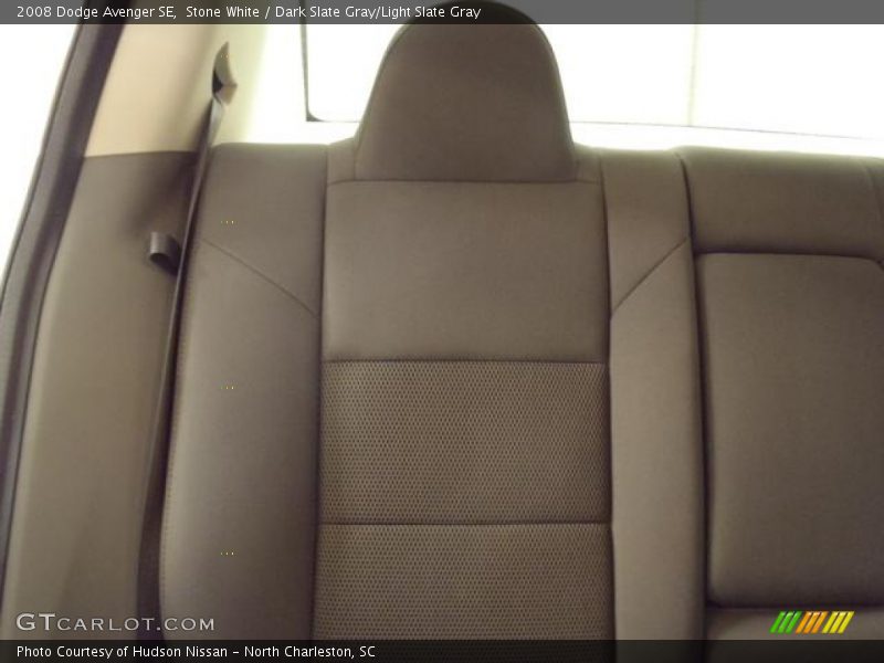 Stone White / Dark Slate Gray/Light Slate Gray 2008 Dodge Avenger SE