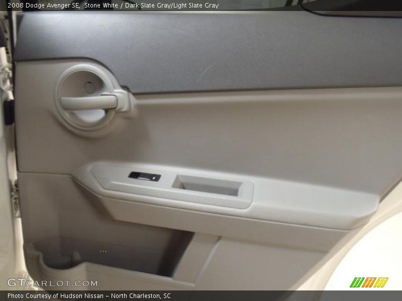 Stone White / Dark Slate Gray/Light Slate Gray 2008 Dodge Avenger SE