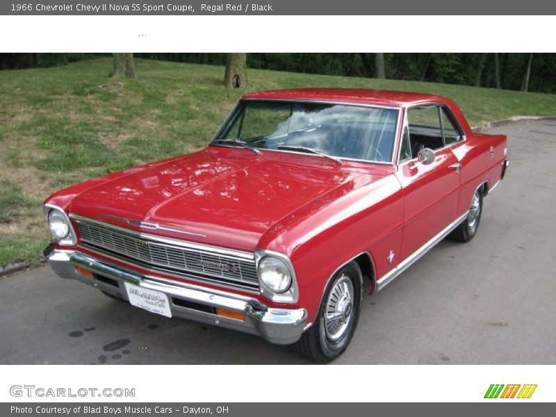 Front 3/4 View of 1966 Chevy II Nova SS Sport Coupe