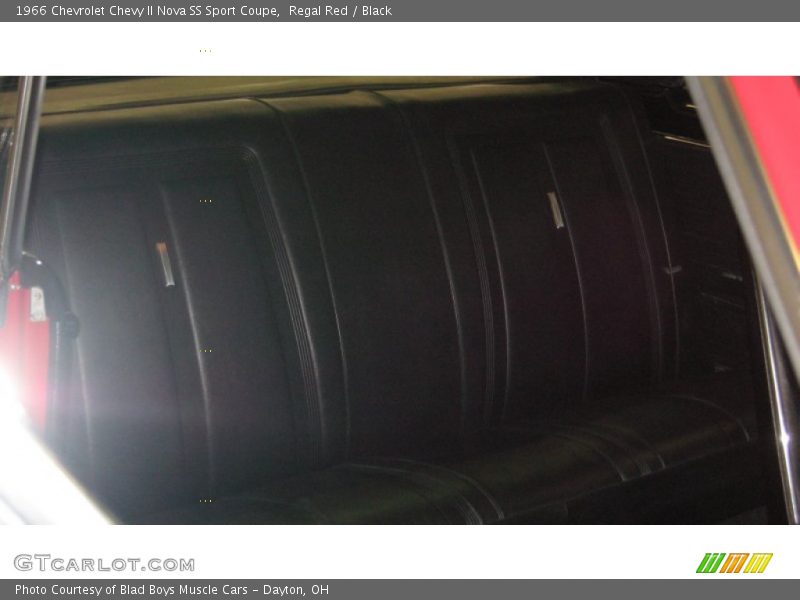  1966 Chevy II Nova SS Sport Coupe Black Interior