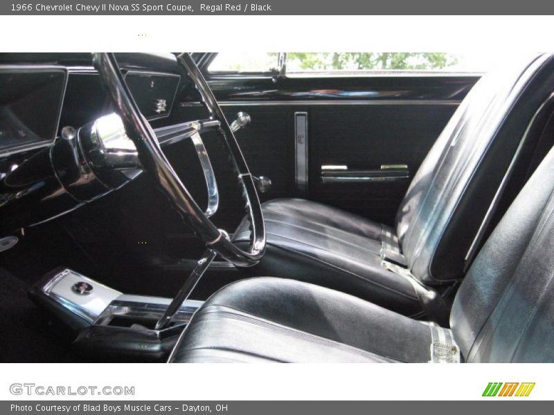 1966 Chevy II Nova SS Sport Coupe Black Interior