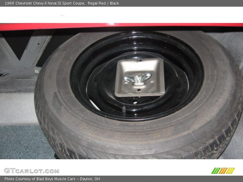 Regal Red / Black 1966 Chevrolet Chevy II Nova SS Sport Coupe