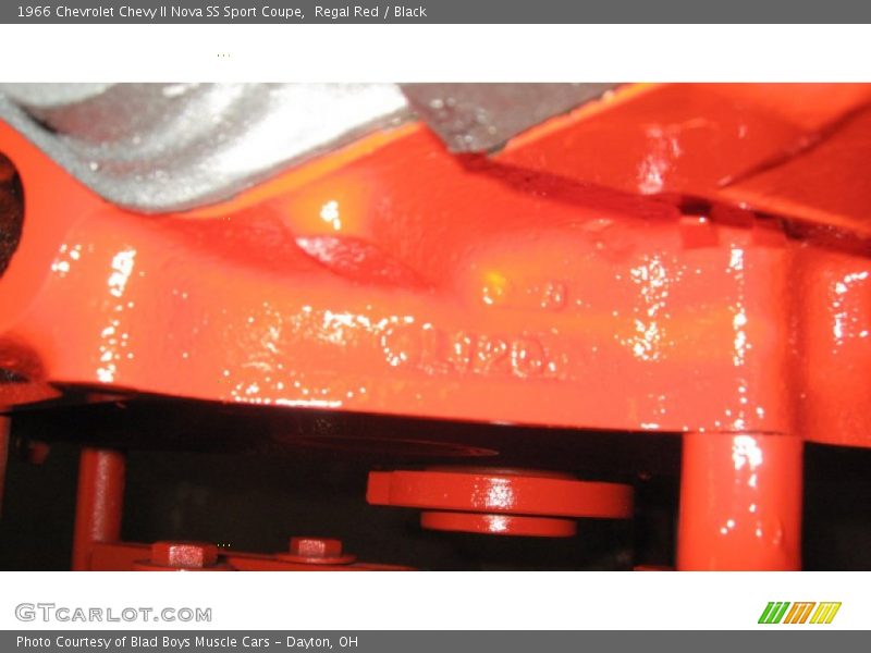  1966 Chevy II Nova SS Sport Coupe Engine - 327 cid Turbo-Fire OHV 16-Valve V8